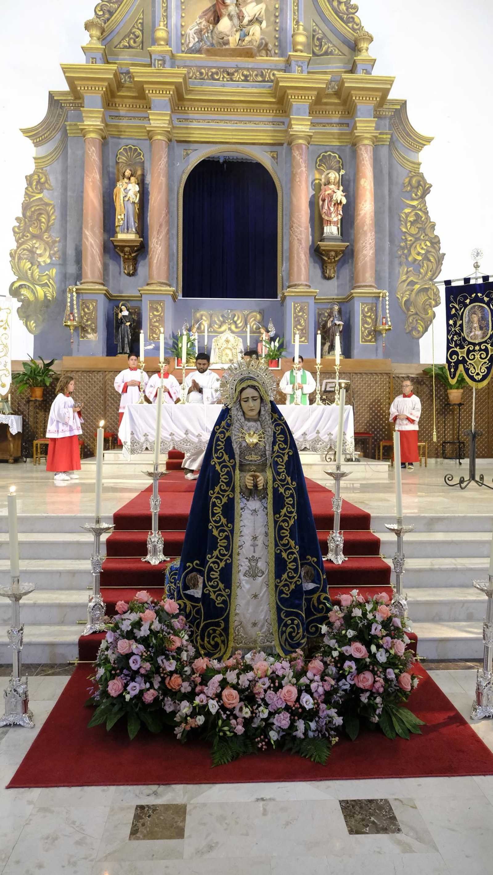 Aniversario de la Cofradía de María Santísima de los Dolores de Vélez Blanco, en imágenes