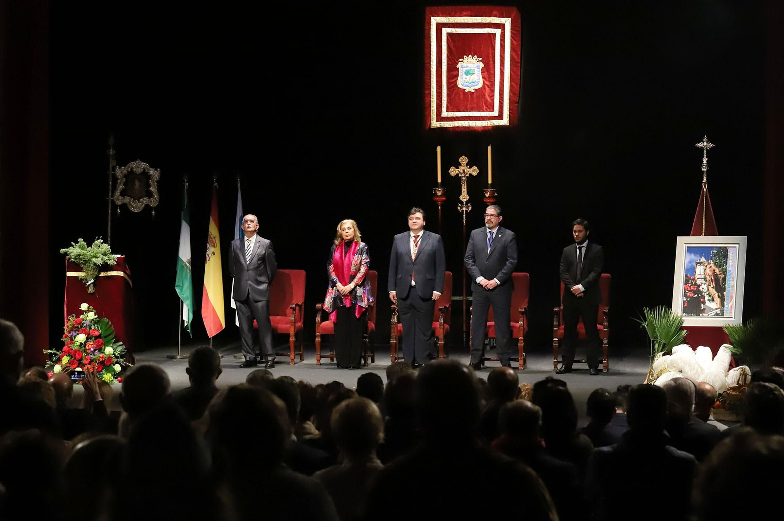 Imágenes del pregón de San Sebastián pronunciado por Manuel Correa