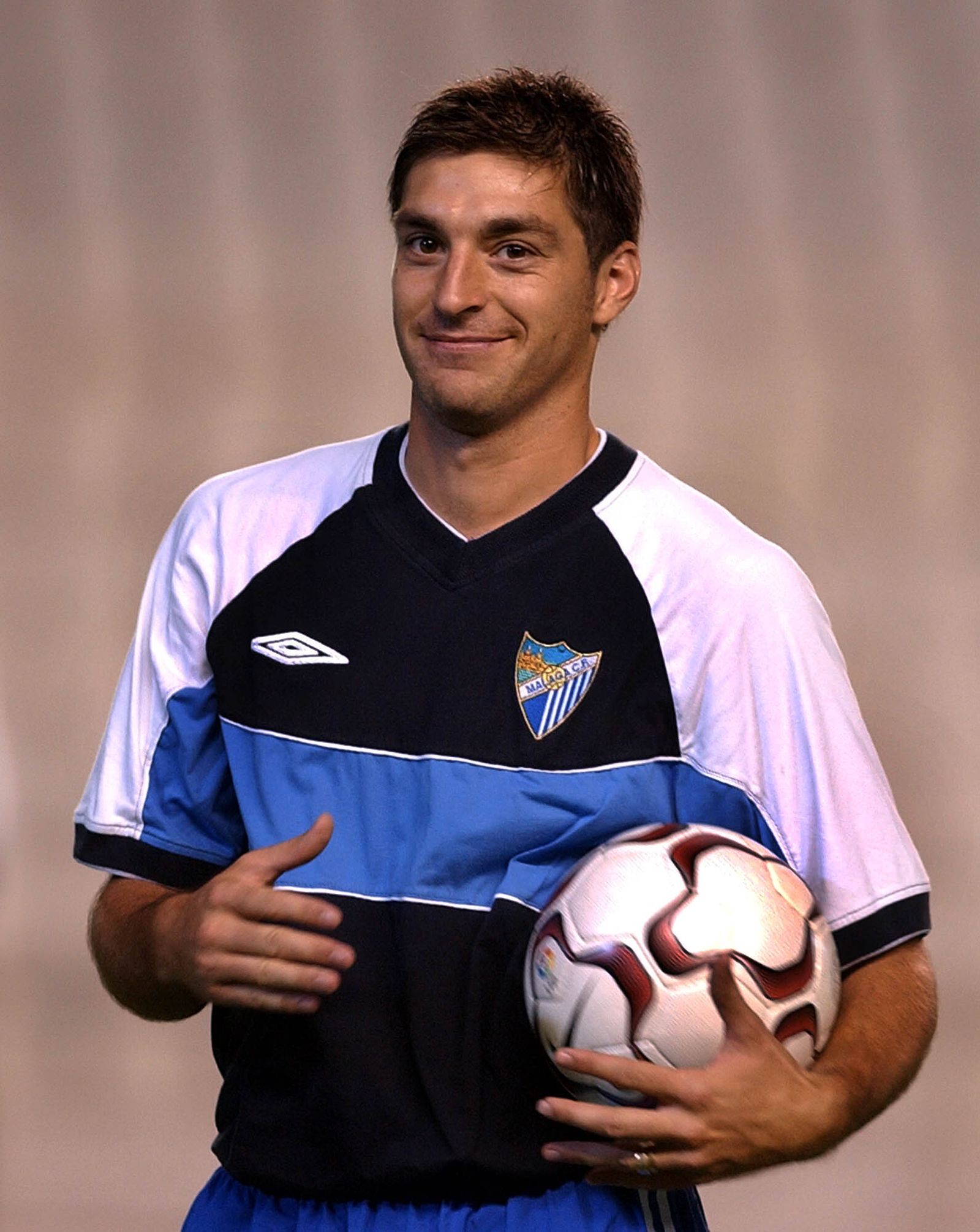 Diego Alonso, en su etapa de malaguista.