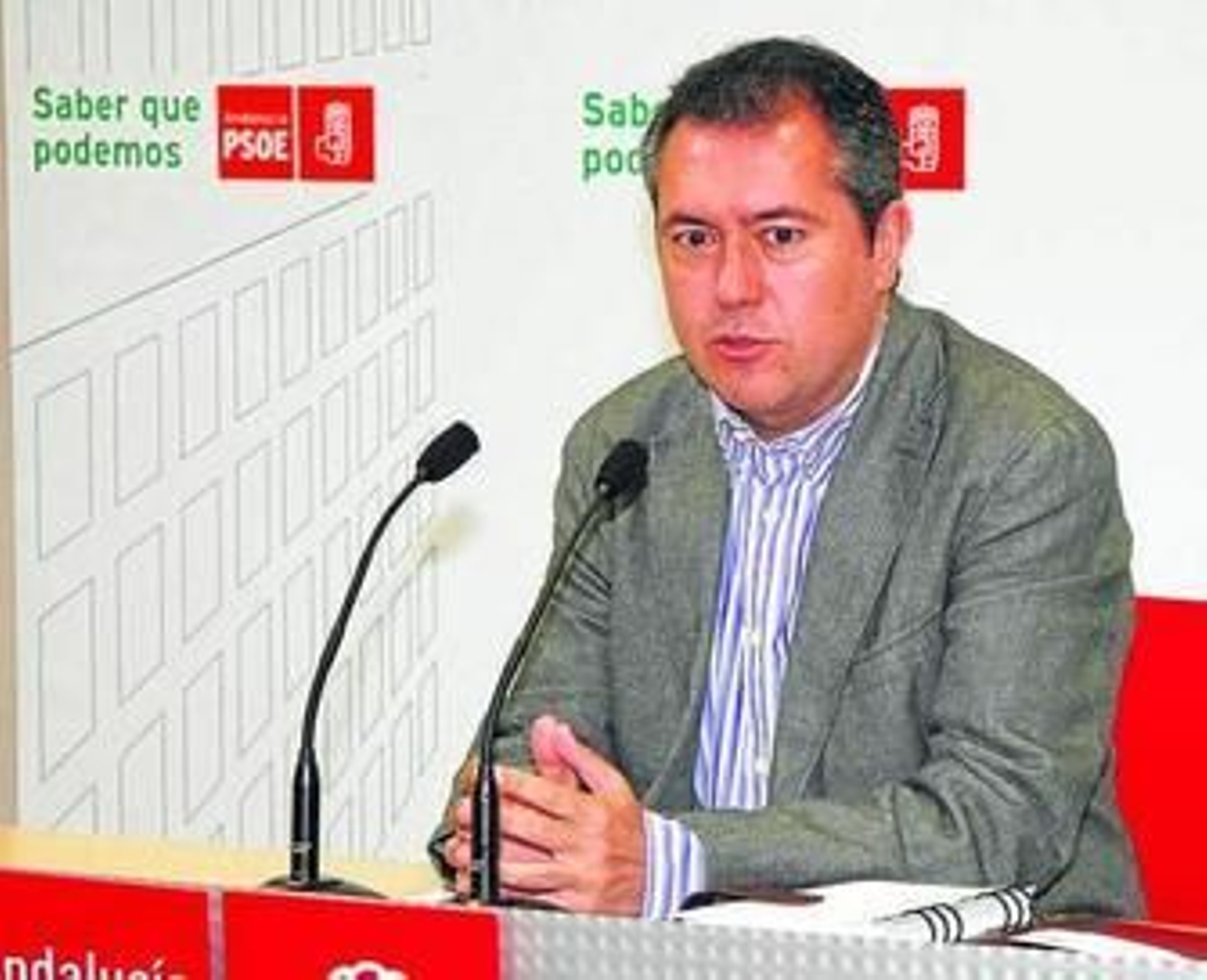 Juan Espadas, portavoz del PSOE municipal.
