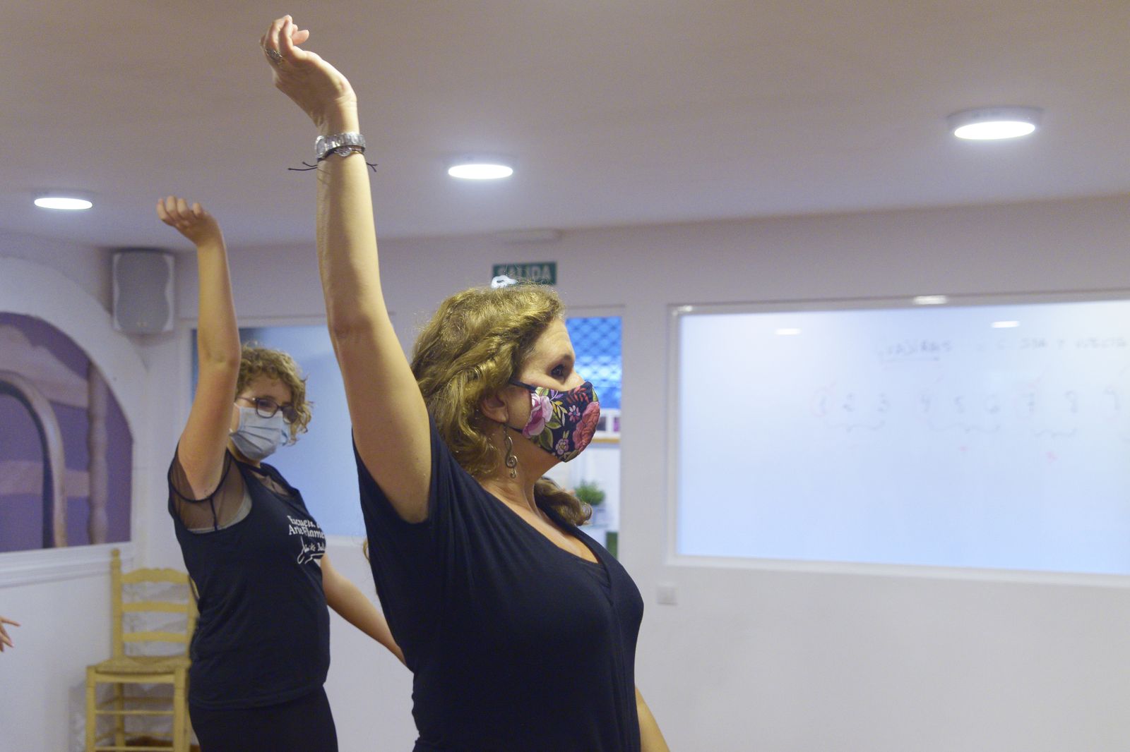 Fotos  de la academia de flamenco de Monika Bellido
