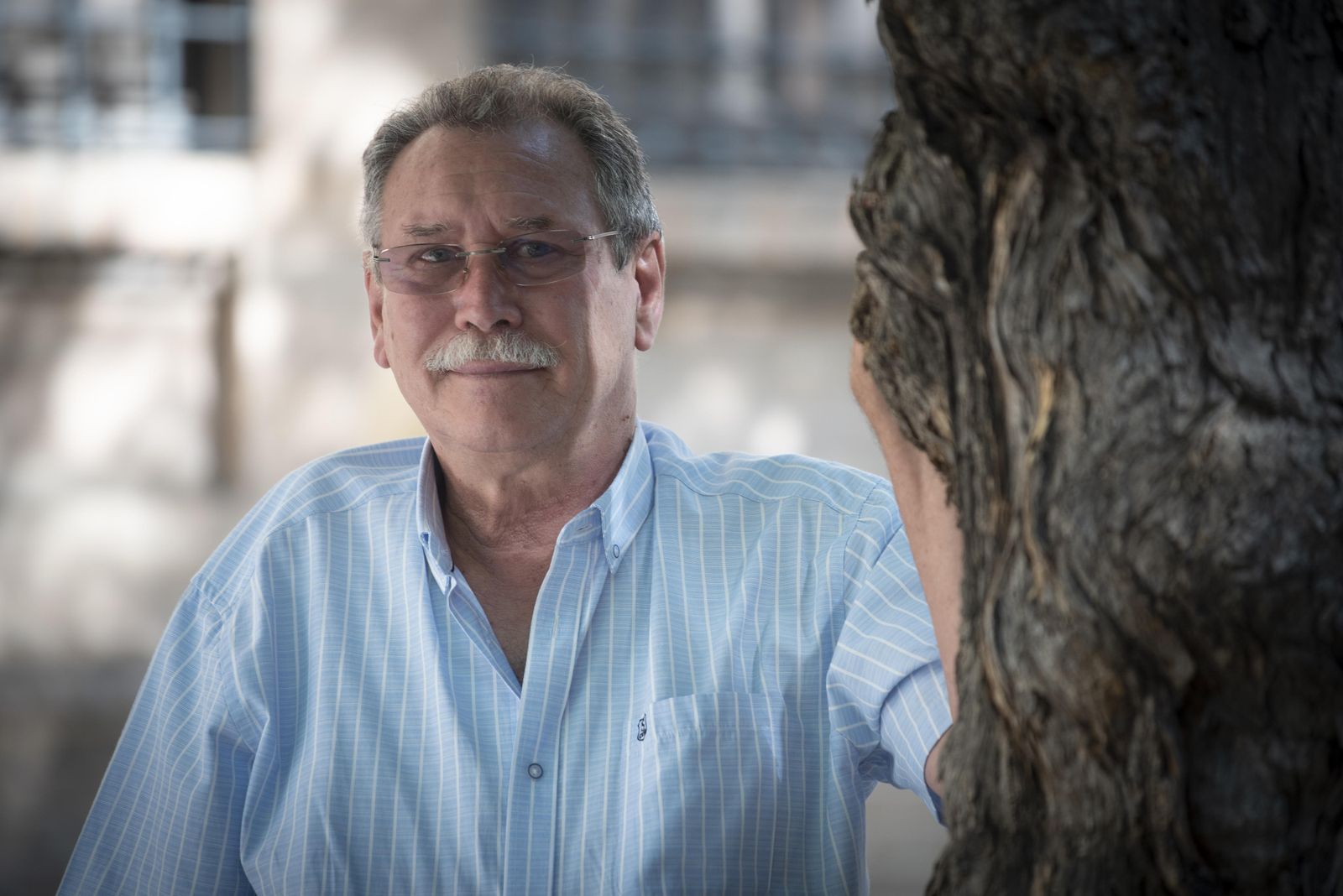 Basilio Moreno, en la Avenida de Miraflores.