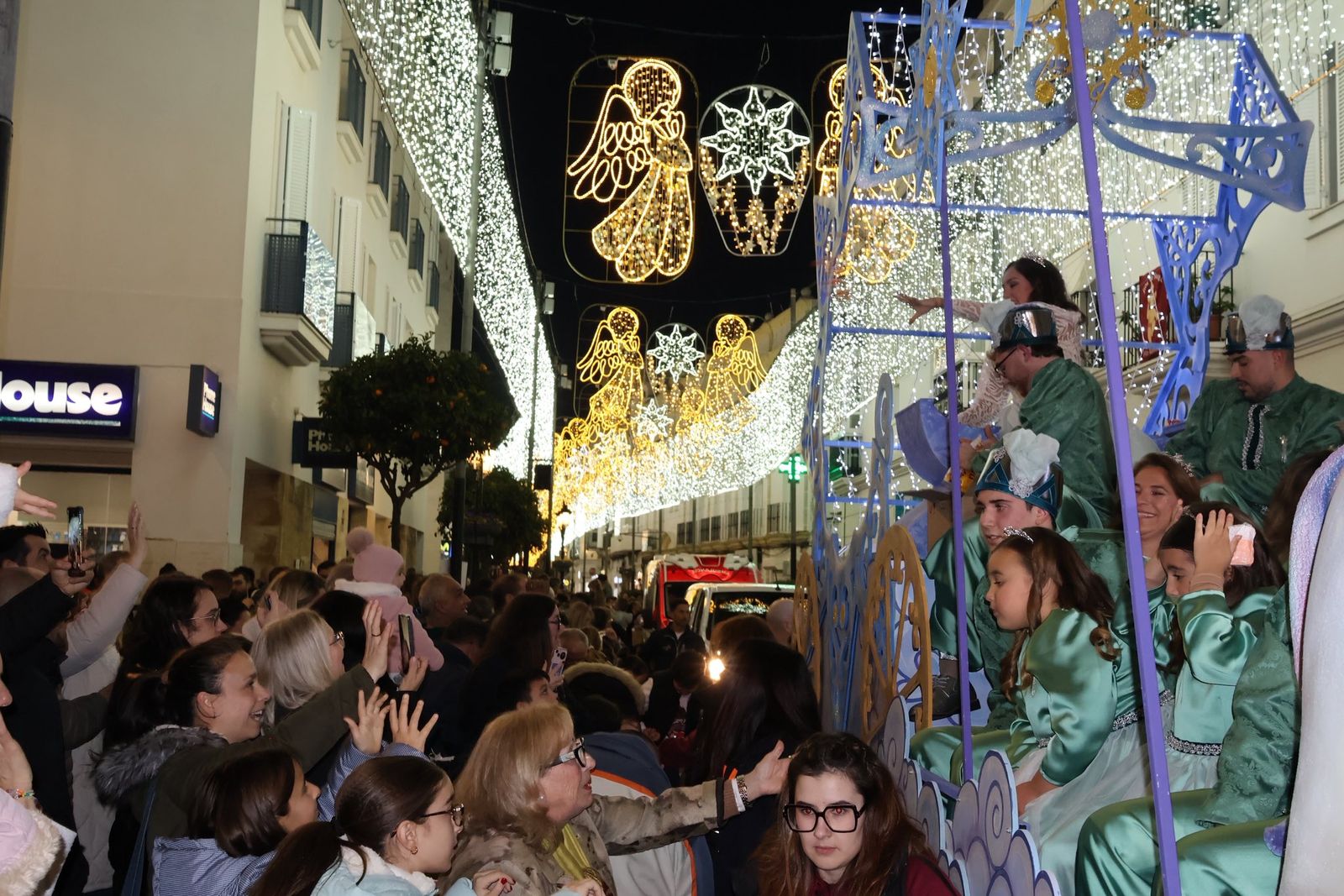 Así fue la Cabalgata de la Estrella de Oriente en Chiclana