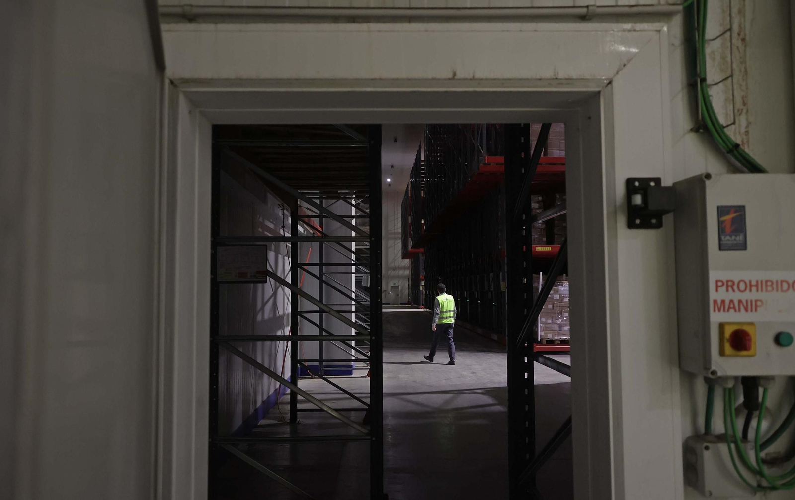 Fotos de la visita a la empresa Americold en el Puerto de Algeciras