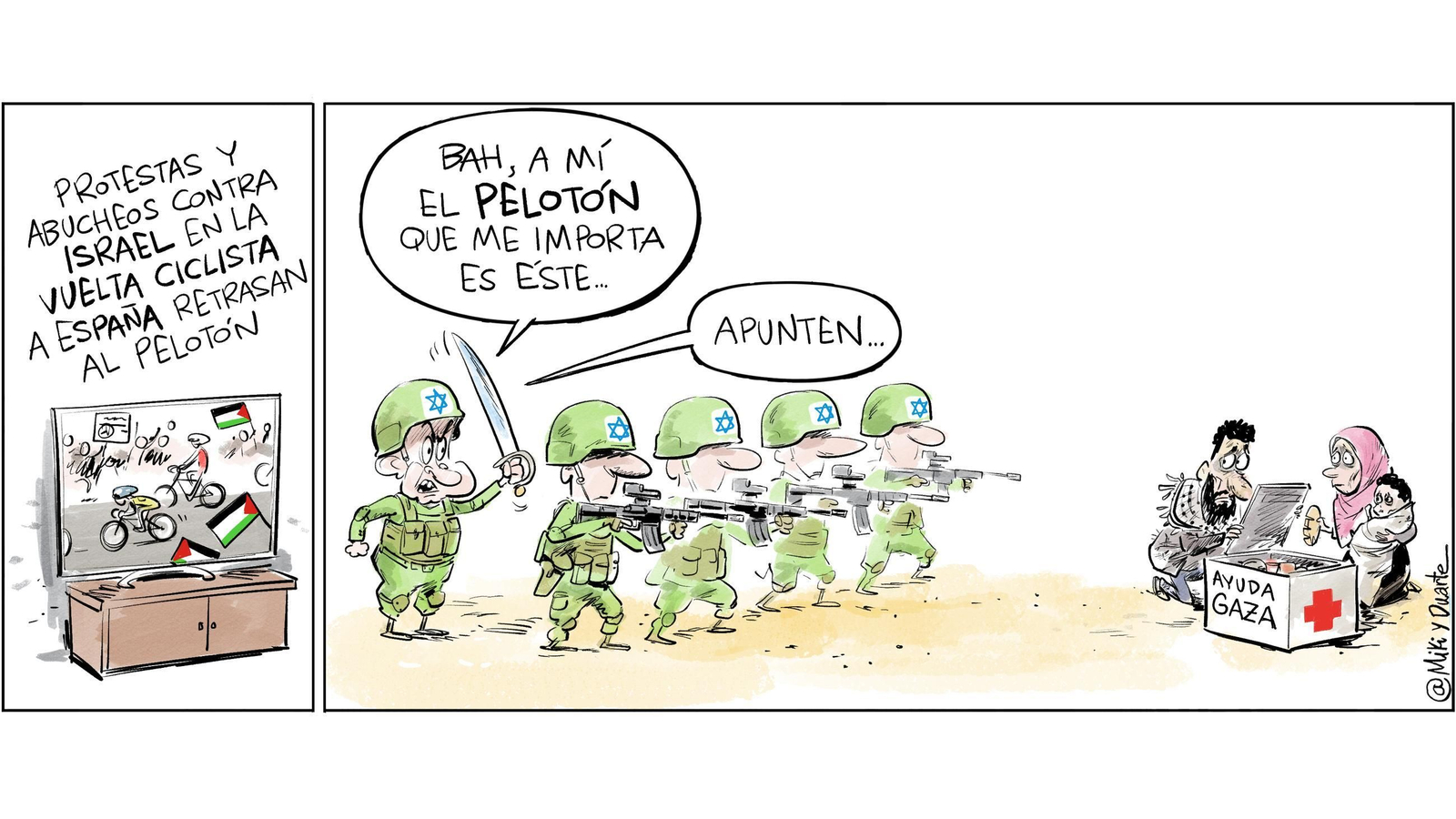 Protestas y realidad