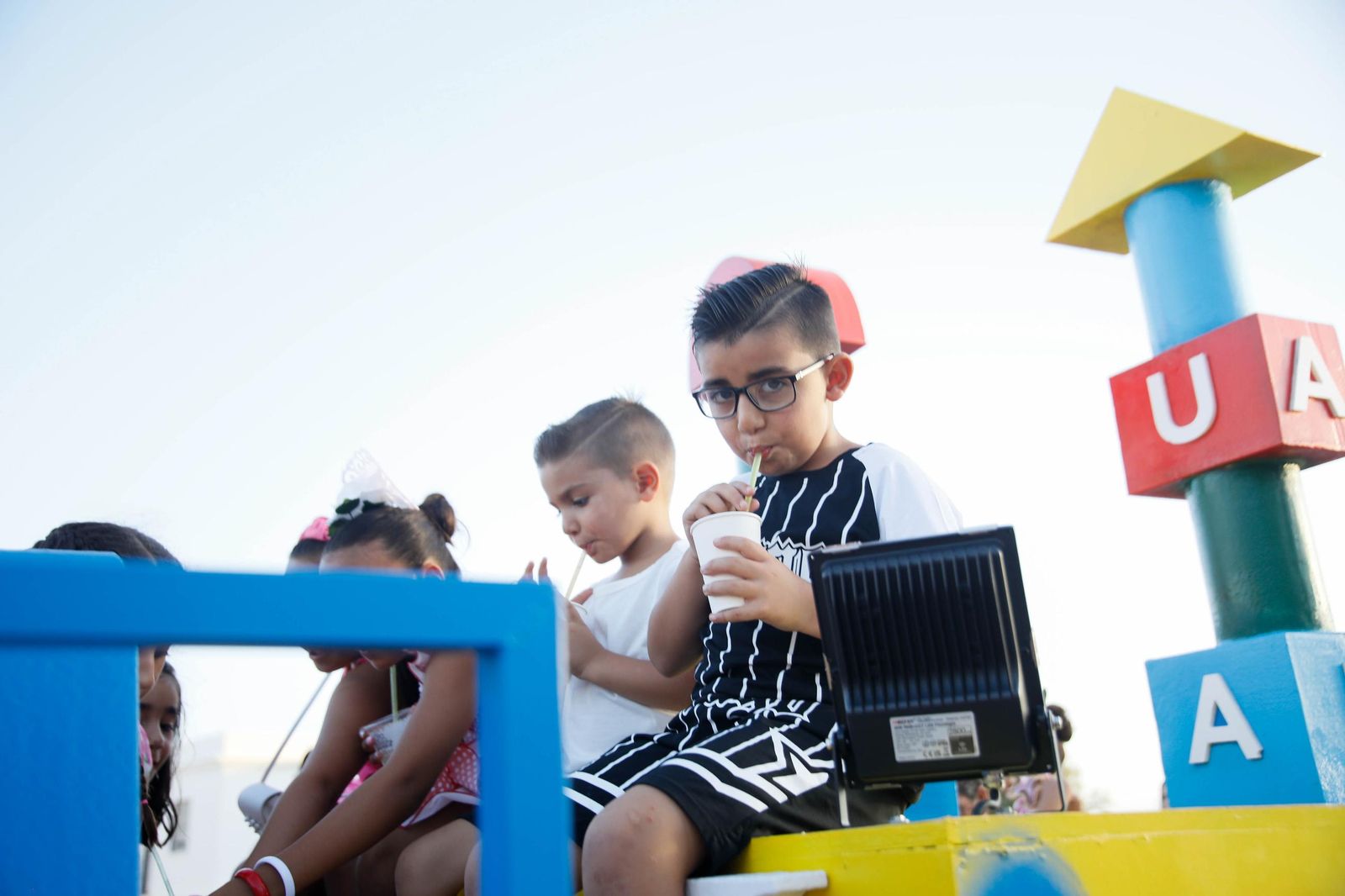 Así se ha vivido el tradicional desfile de carrozas de Gérgal