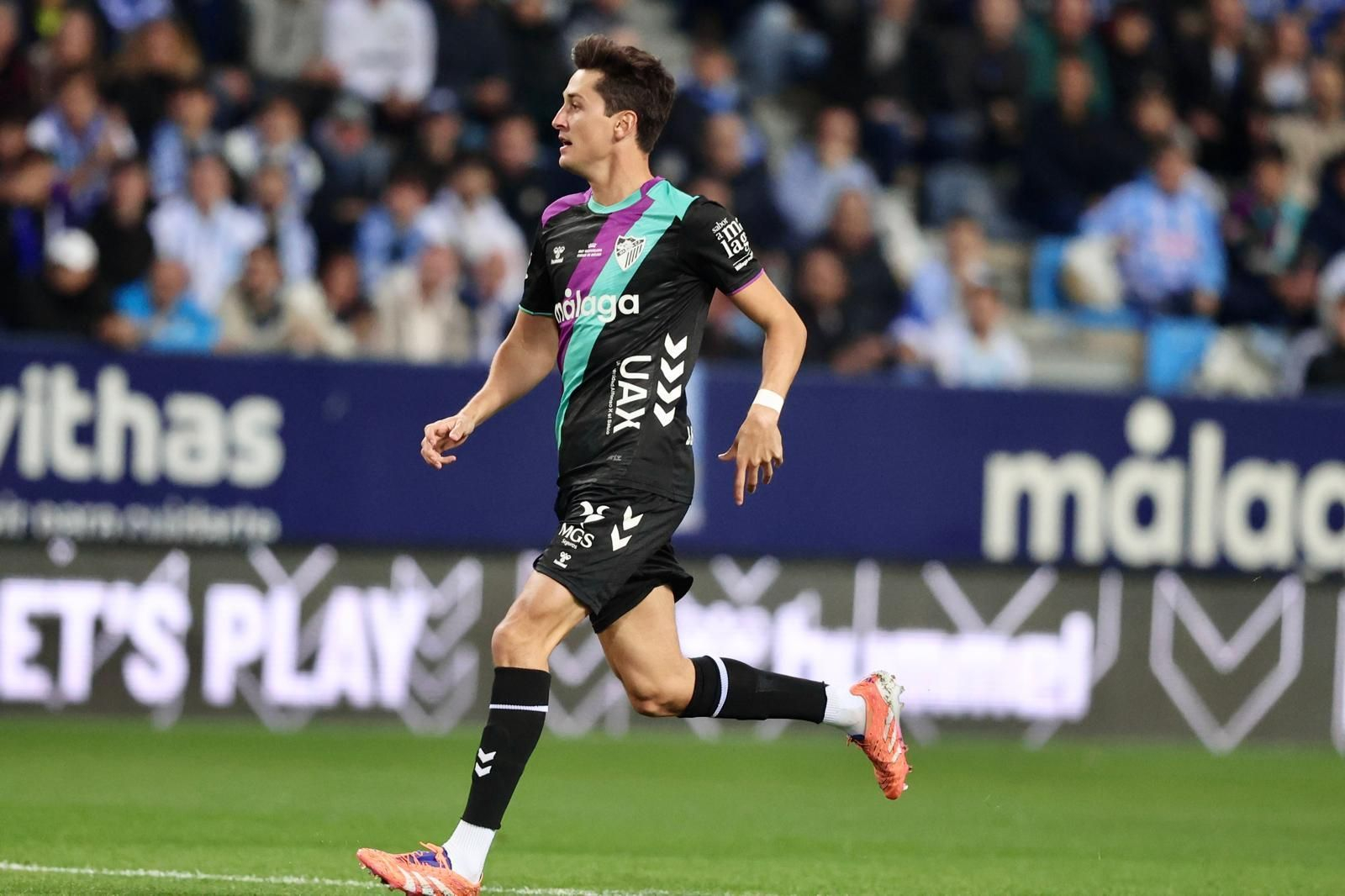 El Málaga CF-Real Zaragoza, en fotos