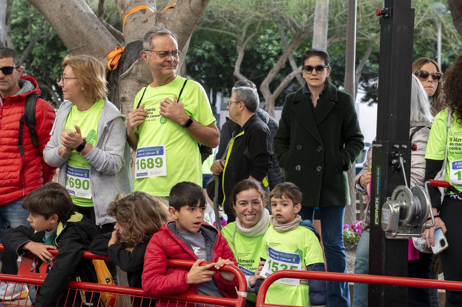 Almería corre unida contra el cáncer en una jornada solidaria