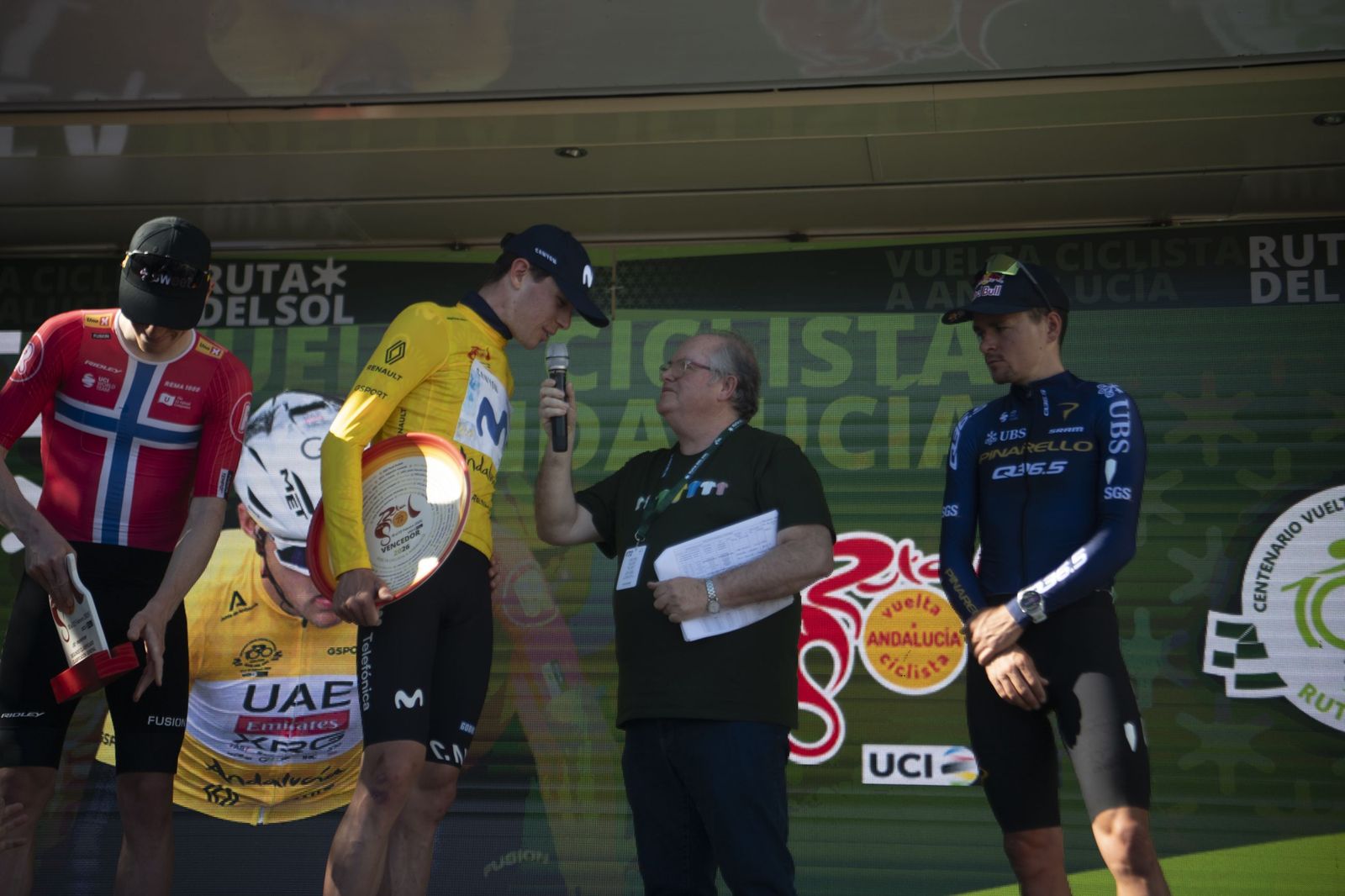 Las mejores fotos de la etapa final de la Ruta del Sol Vuelta a Andalucía con desenlace en Lucena