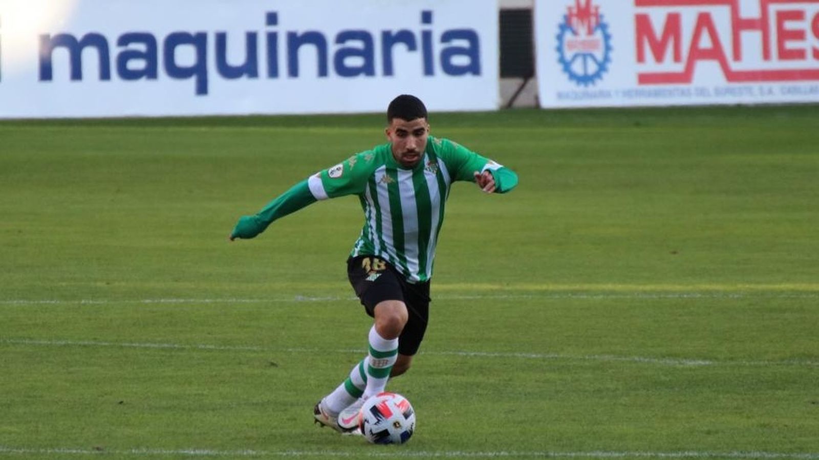 Yassin Fekir, en un partido del Betis Deportivo.