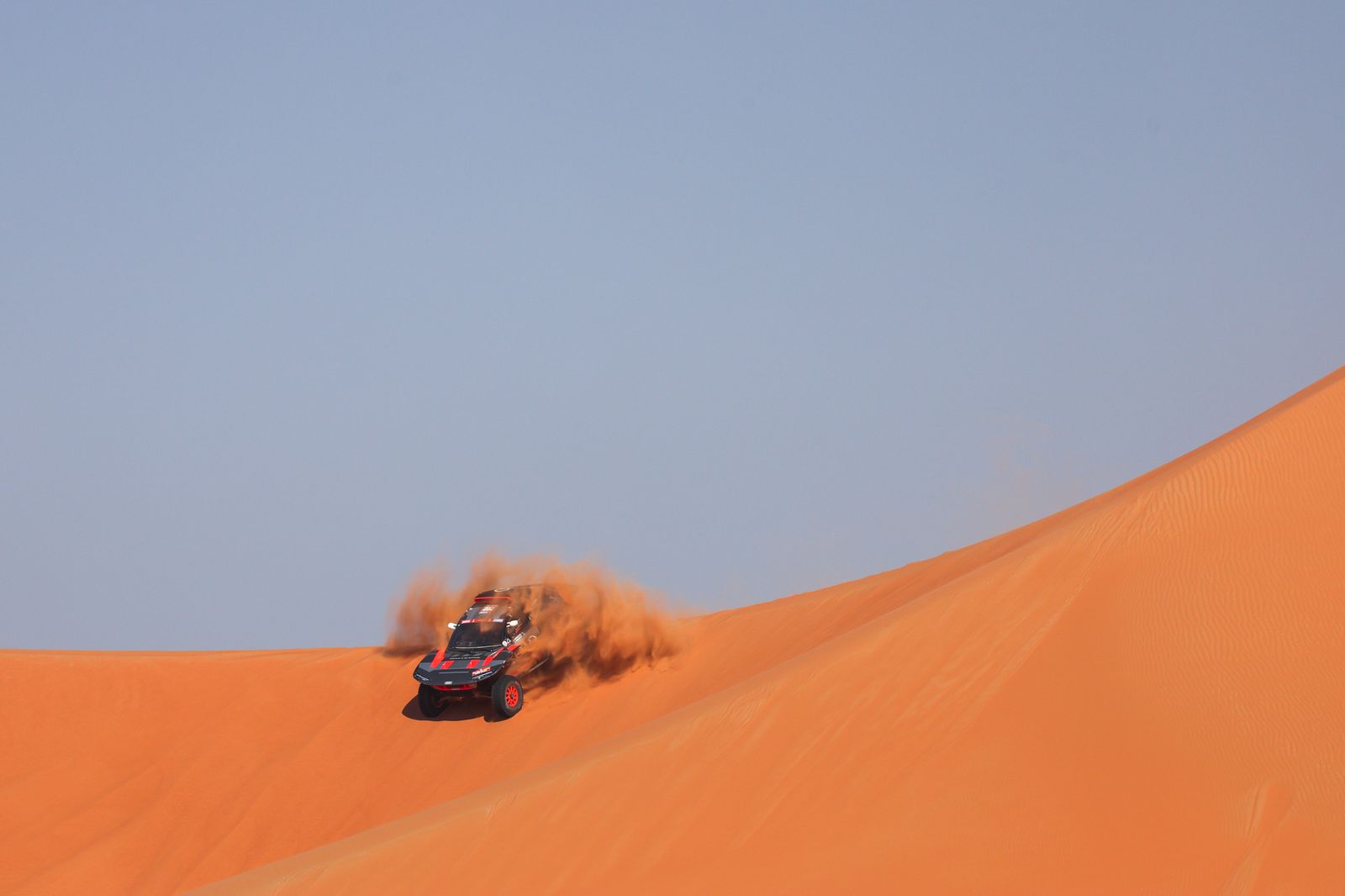 Las mejores fotos del Dakar por las dunas