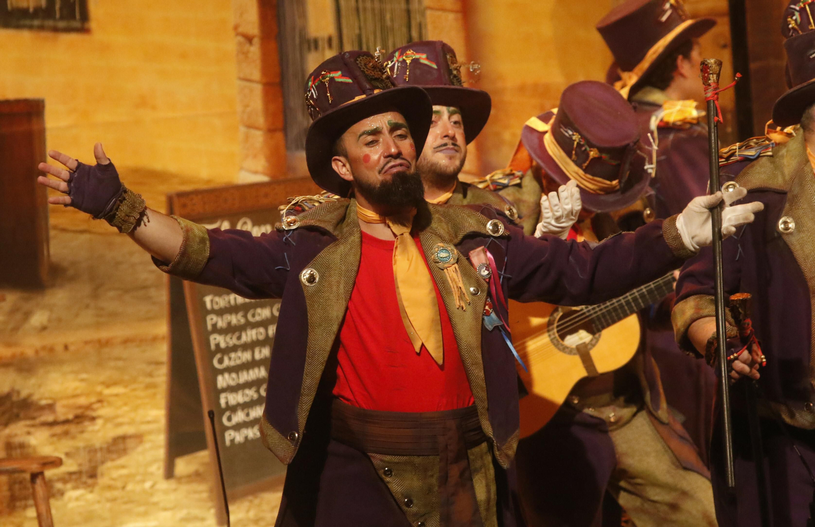 La primera sesión de preliminares del Concurso del Carnaval de Córdoba, en fotos