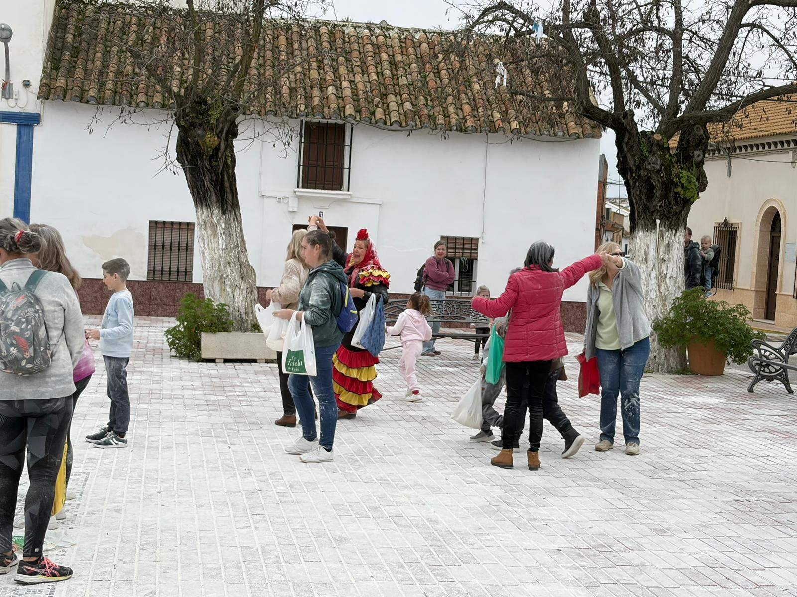 Batalla de la Harina en Ochavillo del Río.