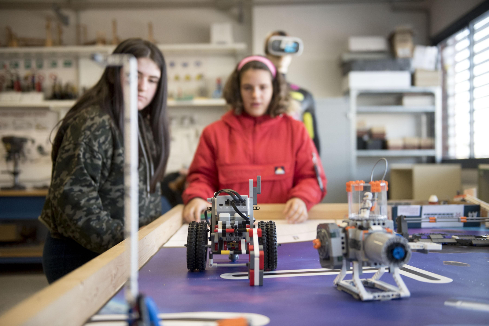 Los alumnos calientan motores para el Torneo First Lego