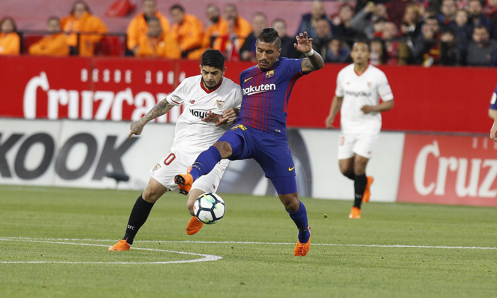 El Sevilla FC-Barcelona, en imágenes