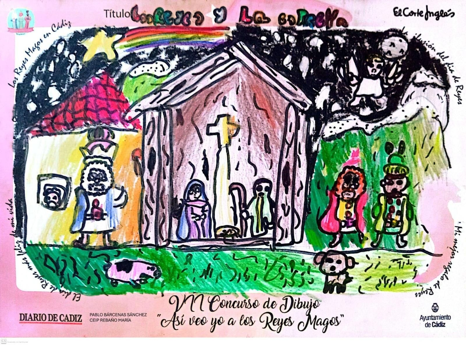 Los dibujos finalistas del concurso 'Así veo yo a los Reyes Magos'