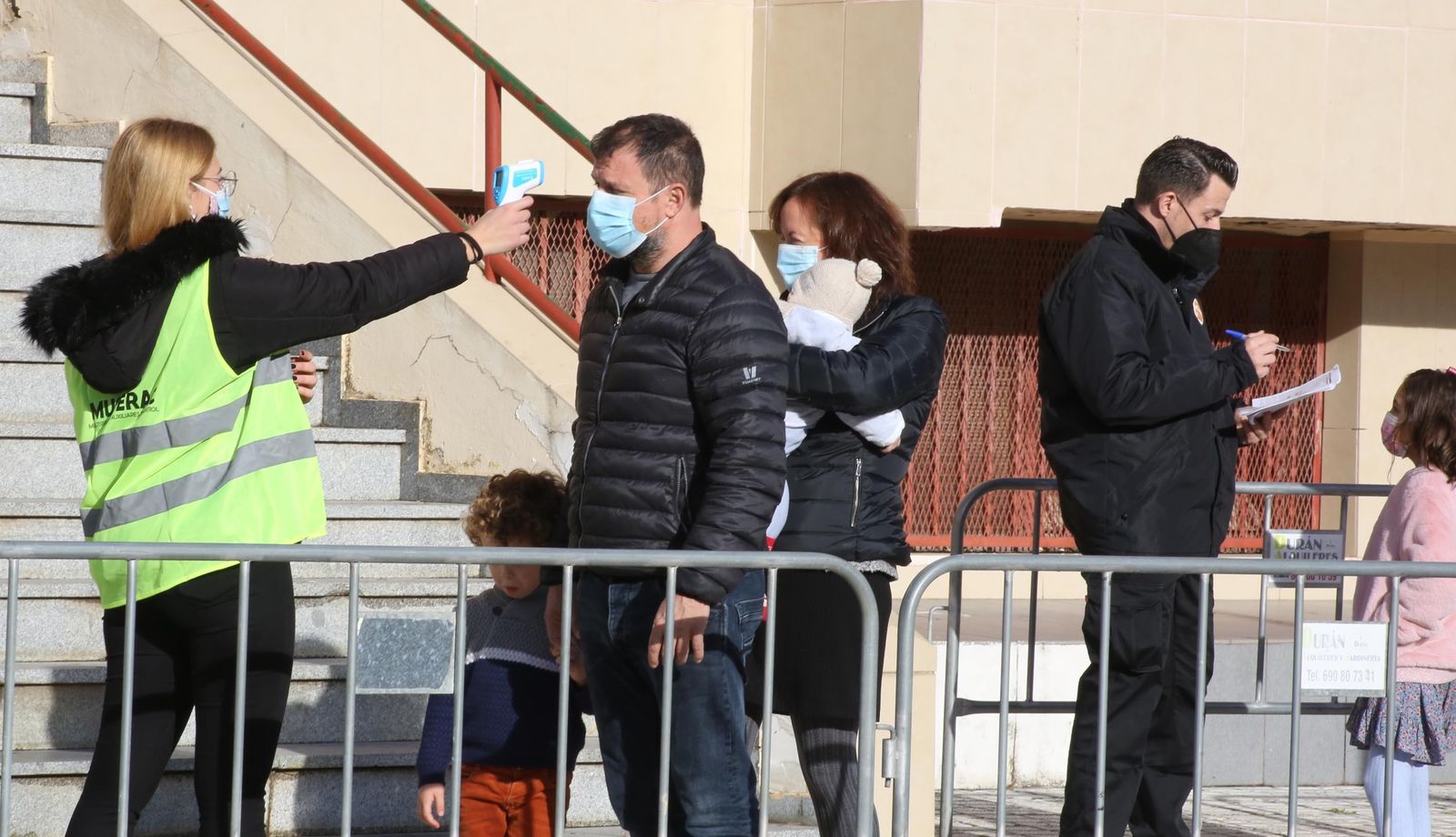 Los Reyes Magos con todas las medidas de seguridad en Jerez