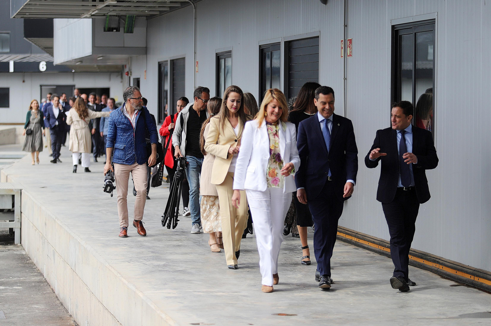 Imágenes del acto de inauguración del inicio de actividad de la Ciudad del Marisco
