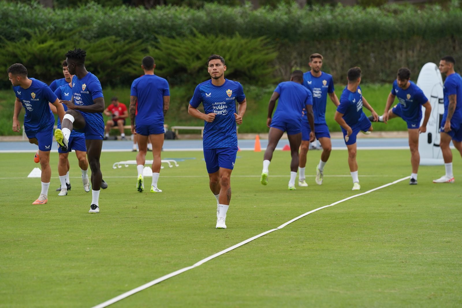 Robertone forma junto a Fernando, Embarba, Melero y Chumi la terna de capitanes rojiblancos