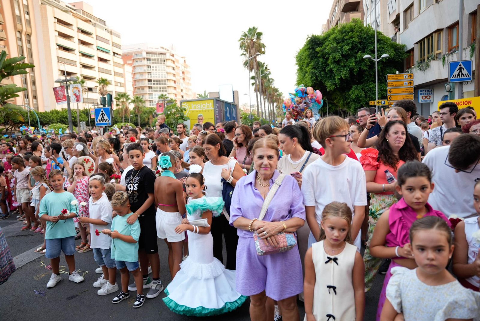 Así se ha vivido la Batalla de Flores en la Feria de Almería