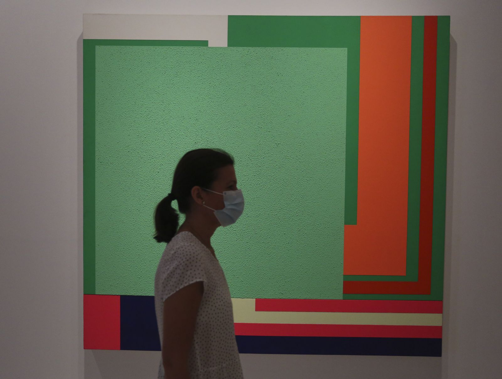 Las fotos del (tímido) reencuentro con los museos en Málaga