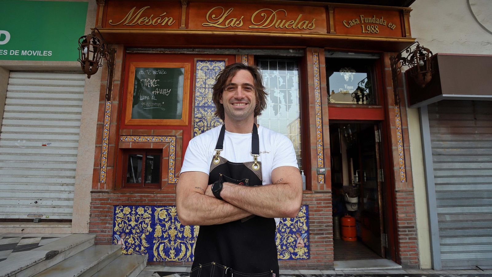 Alberto Meléndez, de la Asociación de Hostelería de Algeciras.