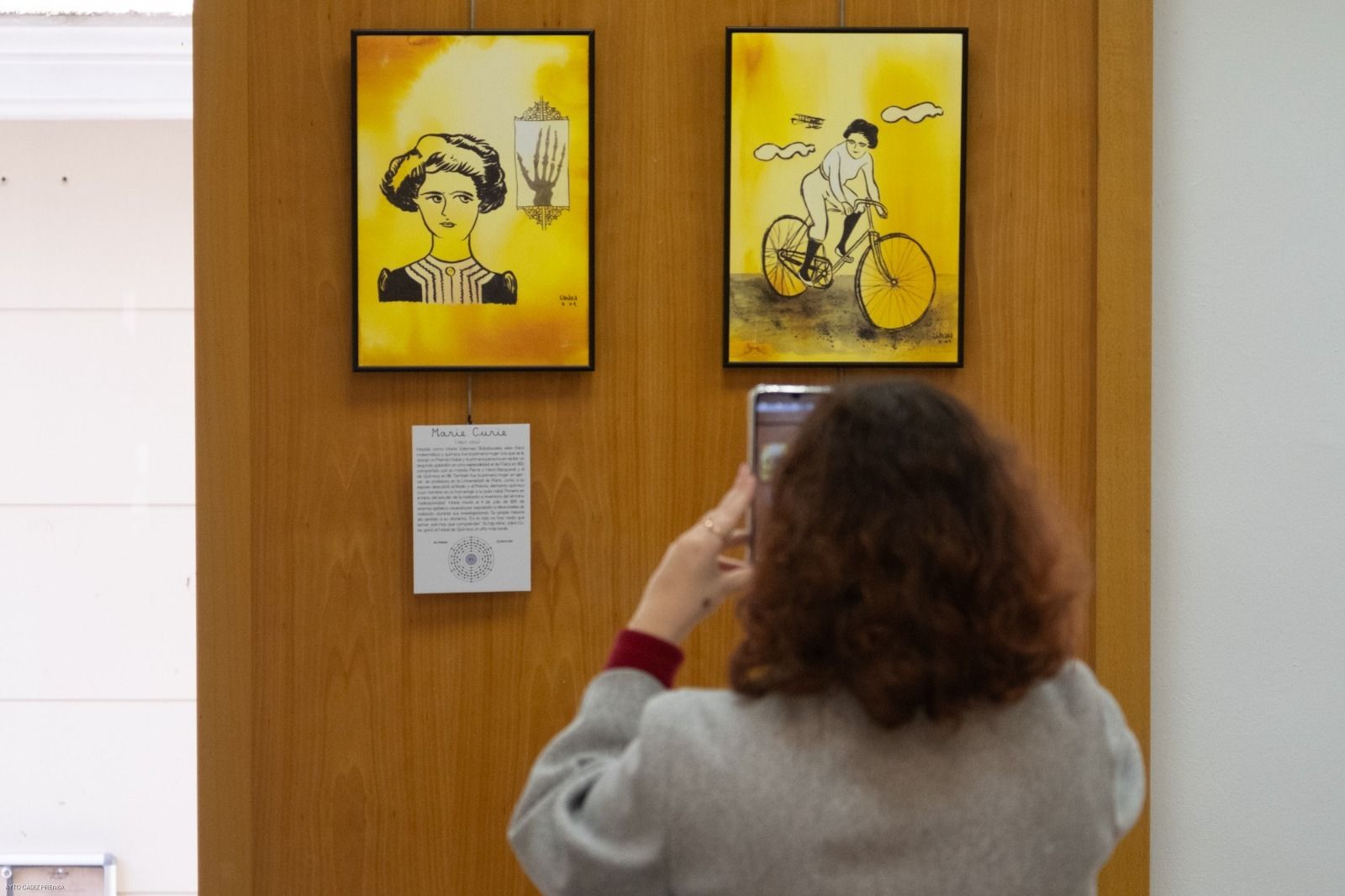 Algunas de las ilustraciones que se pueden ver en esta muestra.