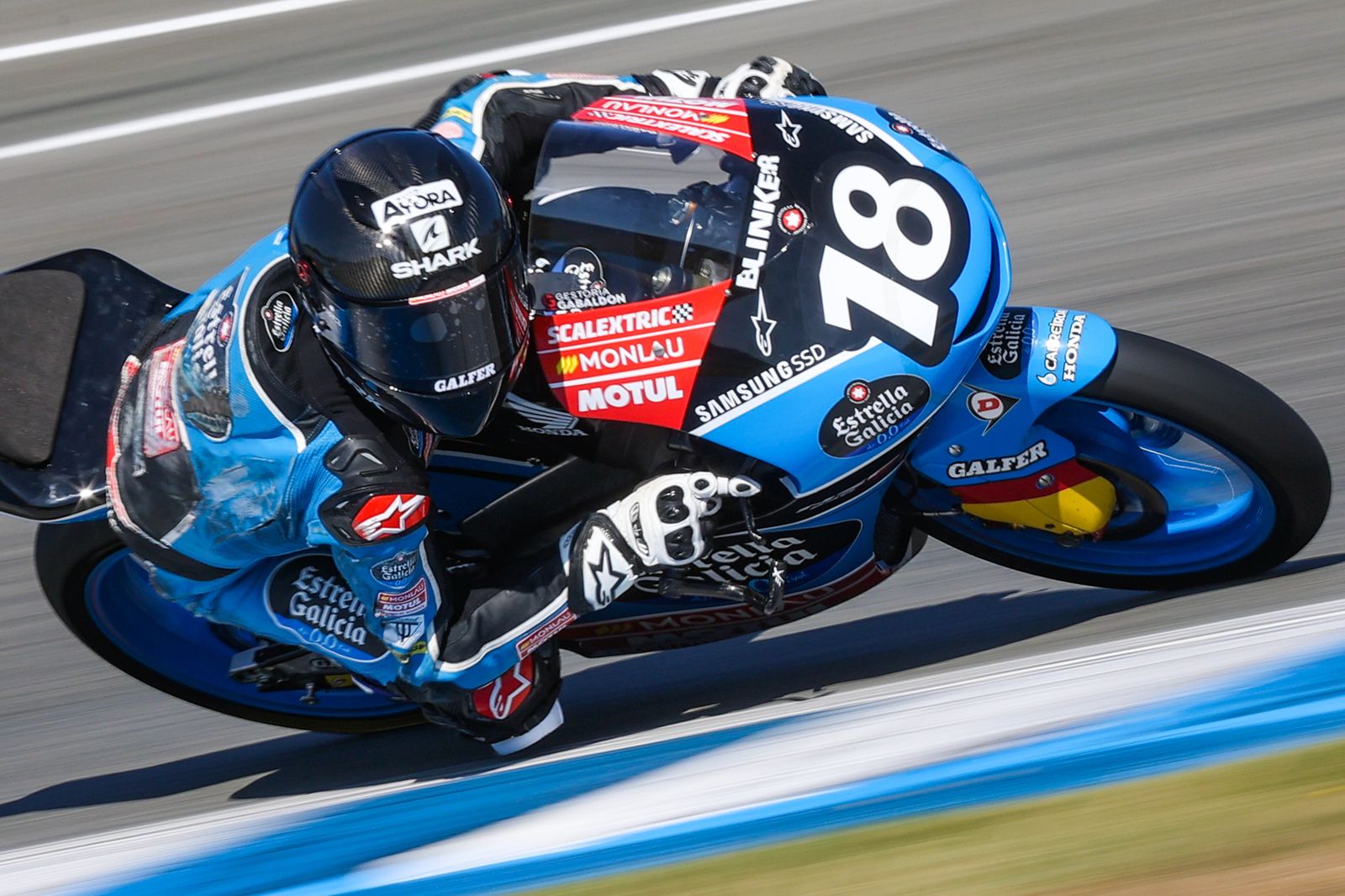 Ángel Piqueras fue el más rápido en JuniorGP