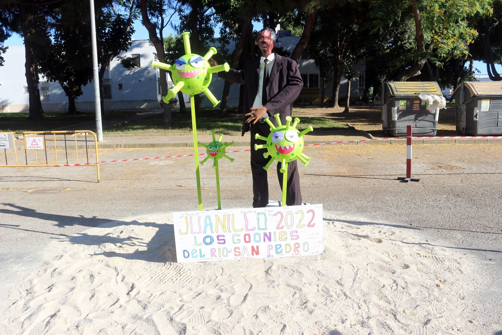 Montaje de 'Los Goonies' del Río San Pedro