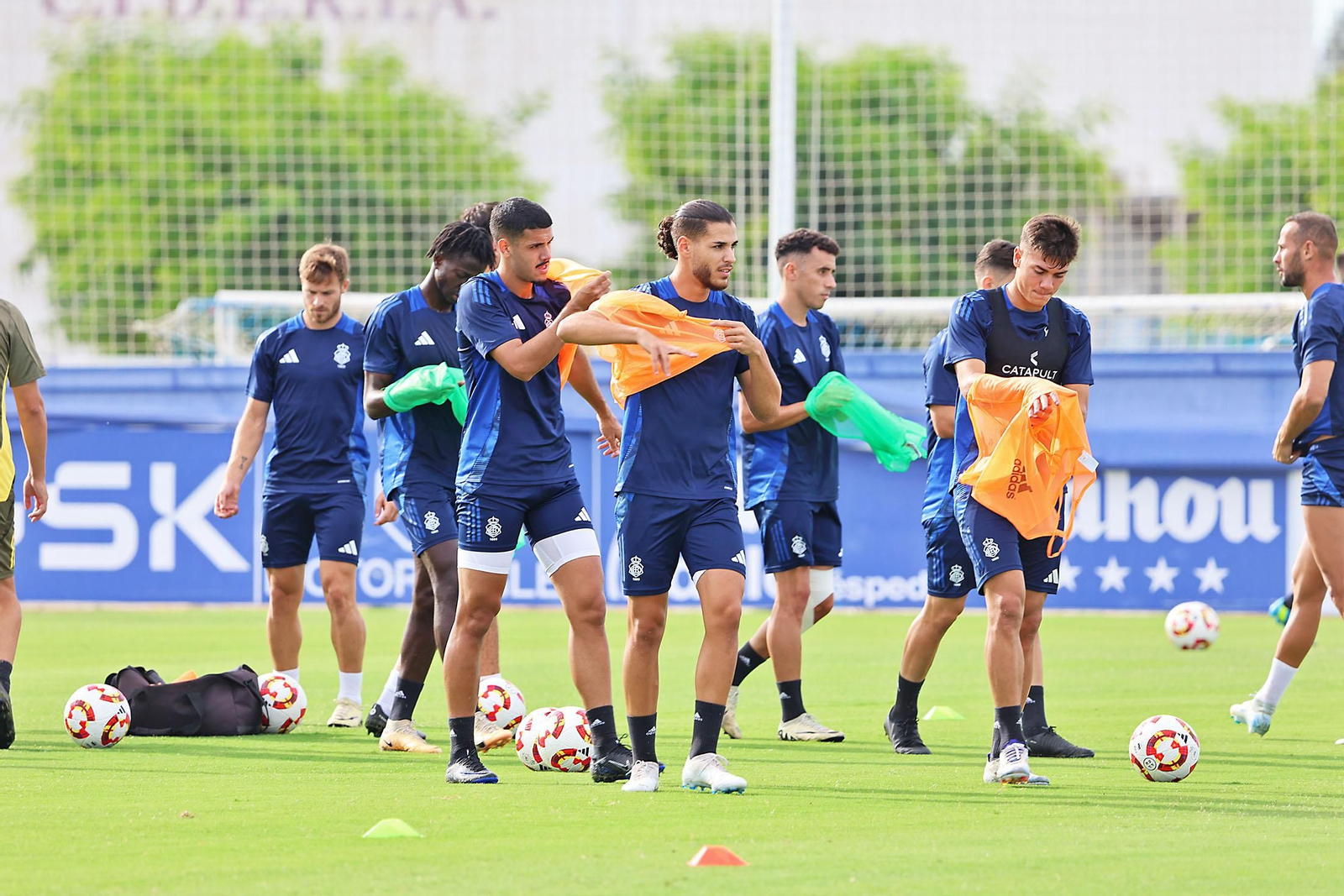 Entrenamiento del Recreativo de Huelva