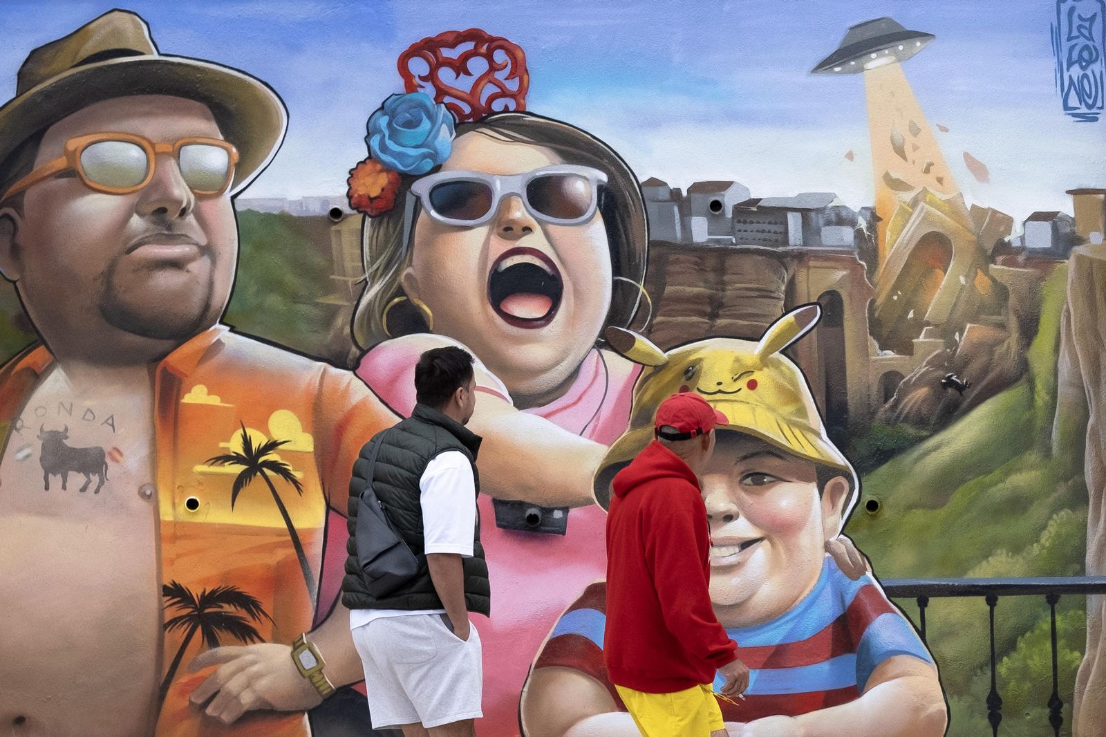 Una de las últimas obras realizadas en Ronda