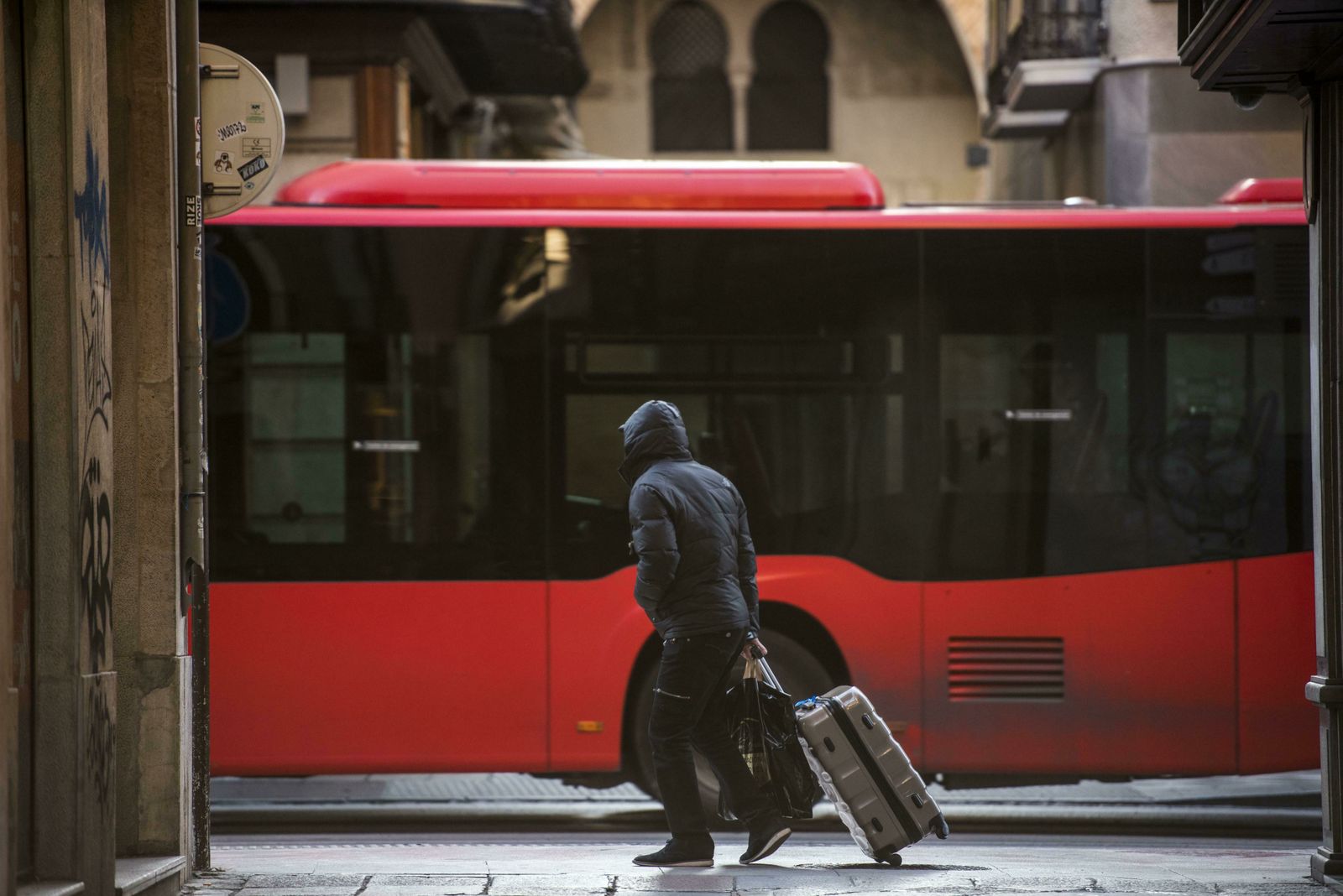 Imágenes del frío en Granada con temperaturas bajo los cero grados