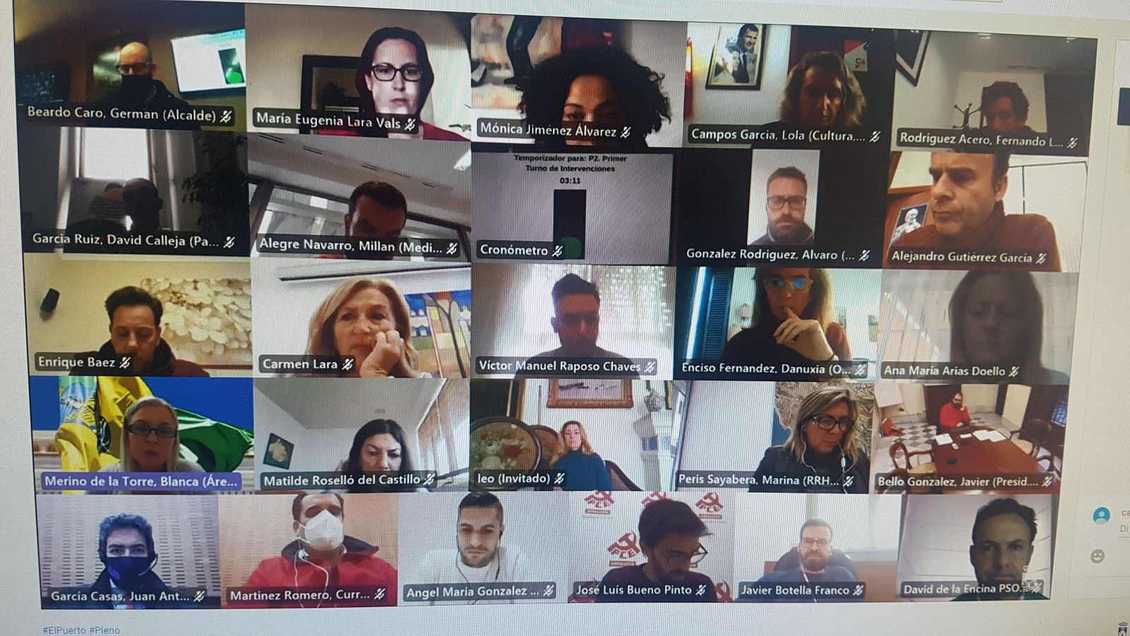 La Flave pide que entidades y ciudadanos puedan estar presentes en los plenos telemáticos.