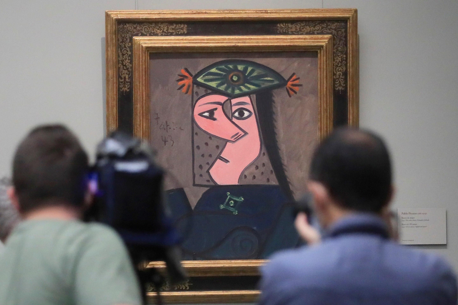 ‘Busto de mujer’ (1943) de Pablo Picasso, expuesto en el Museo del Prado. ‘Busto de mujer’ (1943) de Pablo Picasso, expuesto en el Museo del Prado.