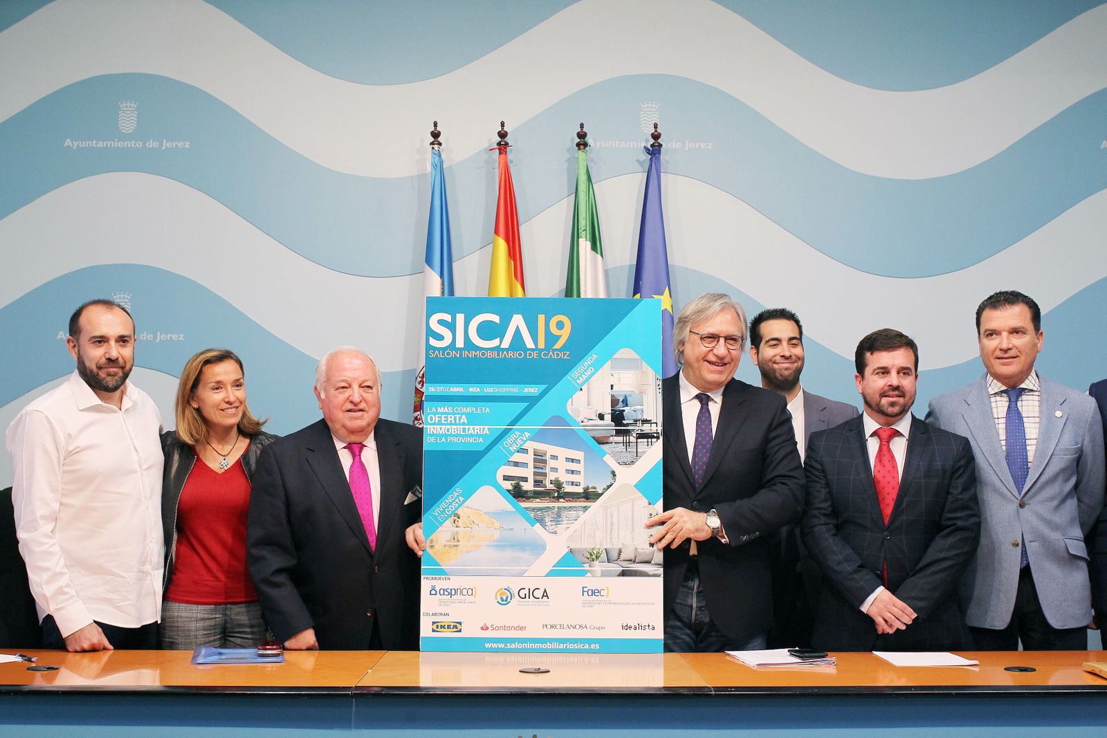 Presentación este miércoles en el Ayuntamiento del Salón Inmobiliario.