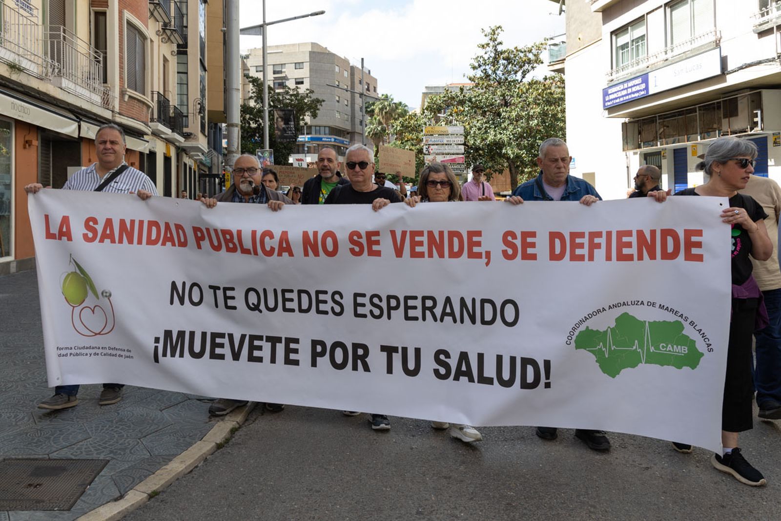 Manifestación convocada por el 1º de Mayo