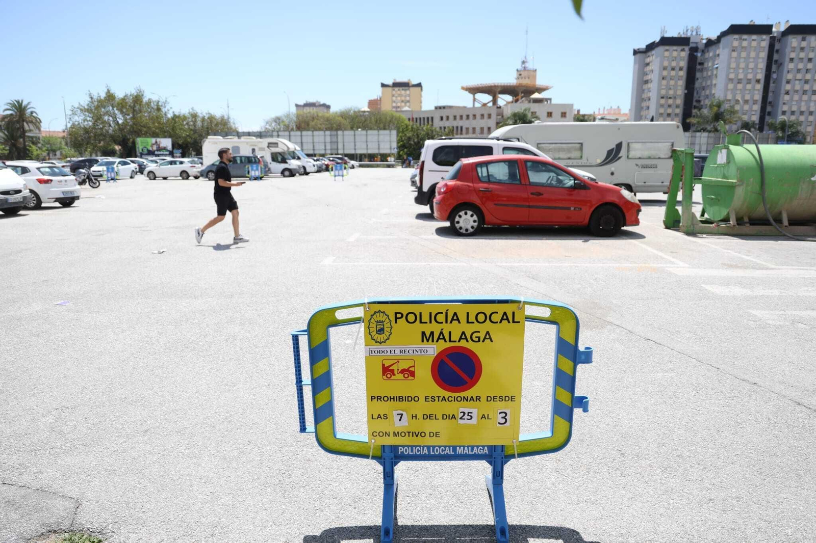 Zona de la plaza Manuel Azaña, donde se proyecta el CaixaForum de Málaga.
