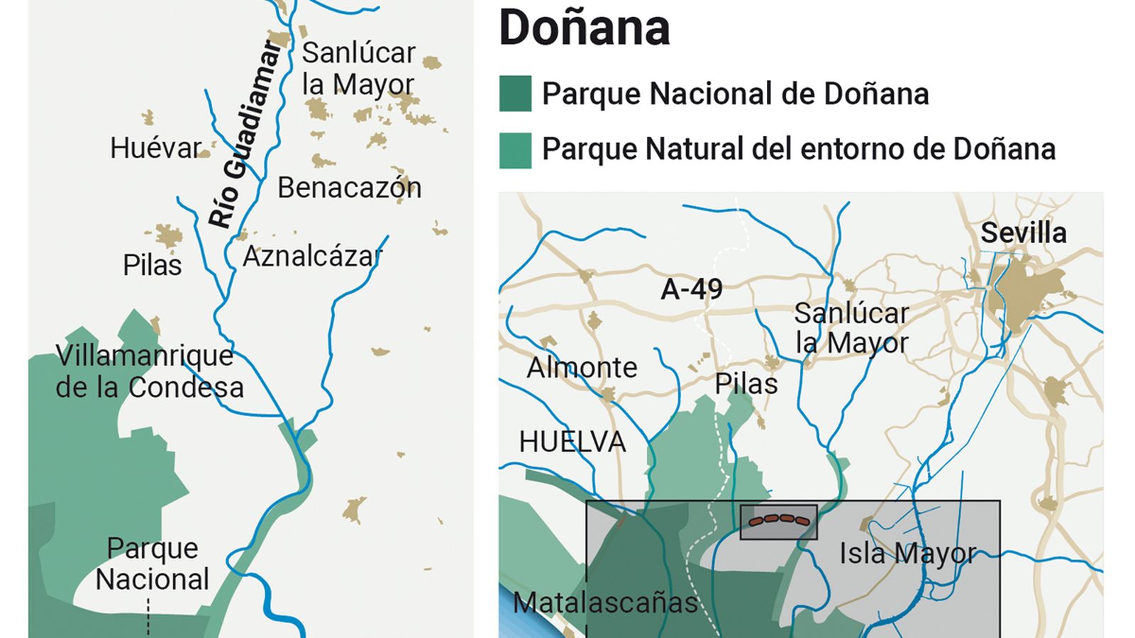 Proyecto de conexión del Caño de Guadiamar con las Marismas de Doñana