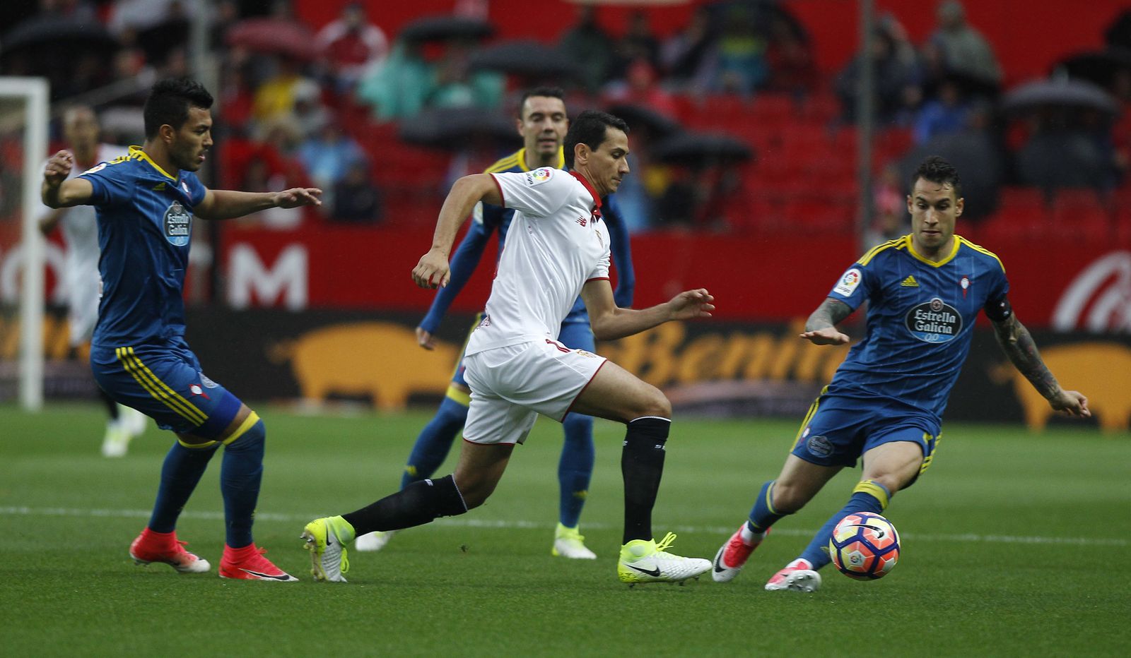 El Sevilla FC-Celta de Vigo, en imágenes