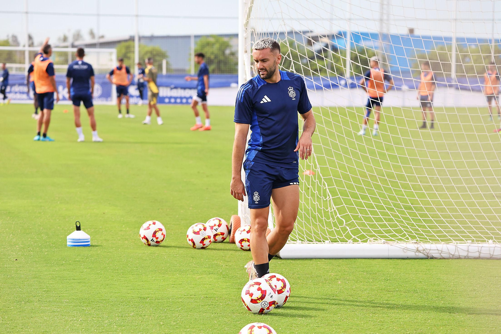 Entrenamiento del Recreativo de Huelva