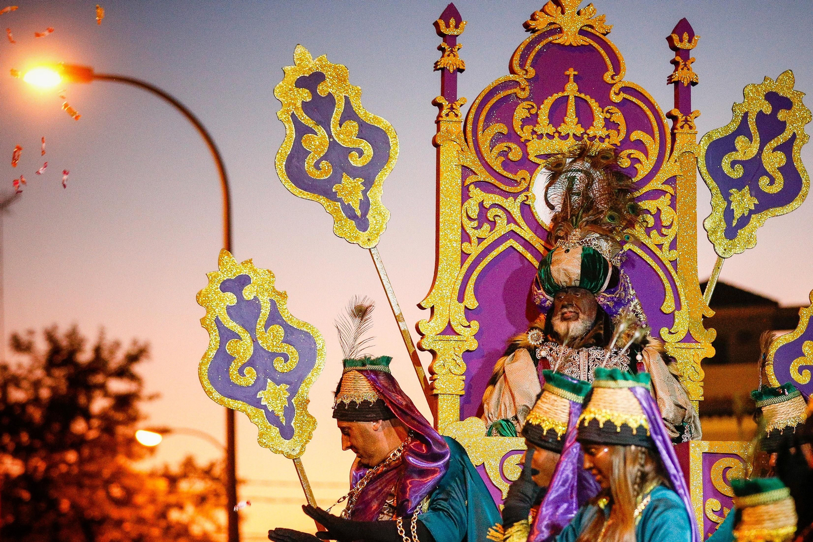 Las imágenes de los Magos de Oriente en San Fernando