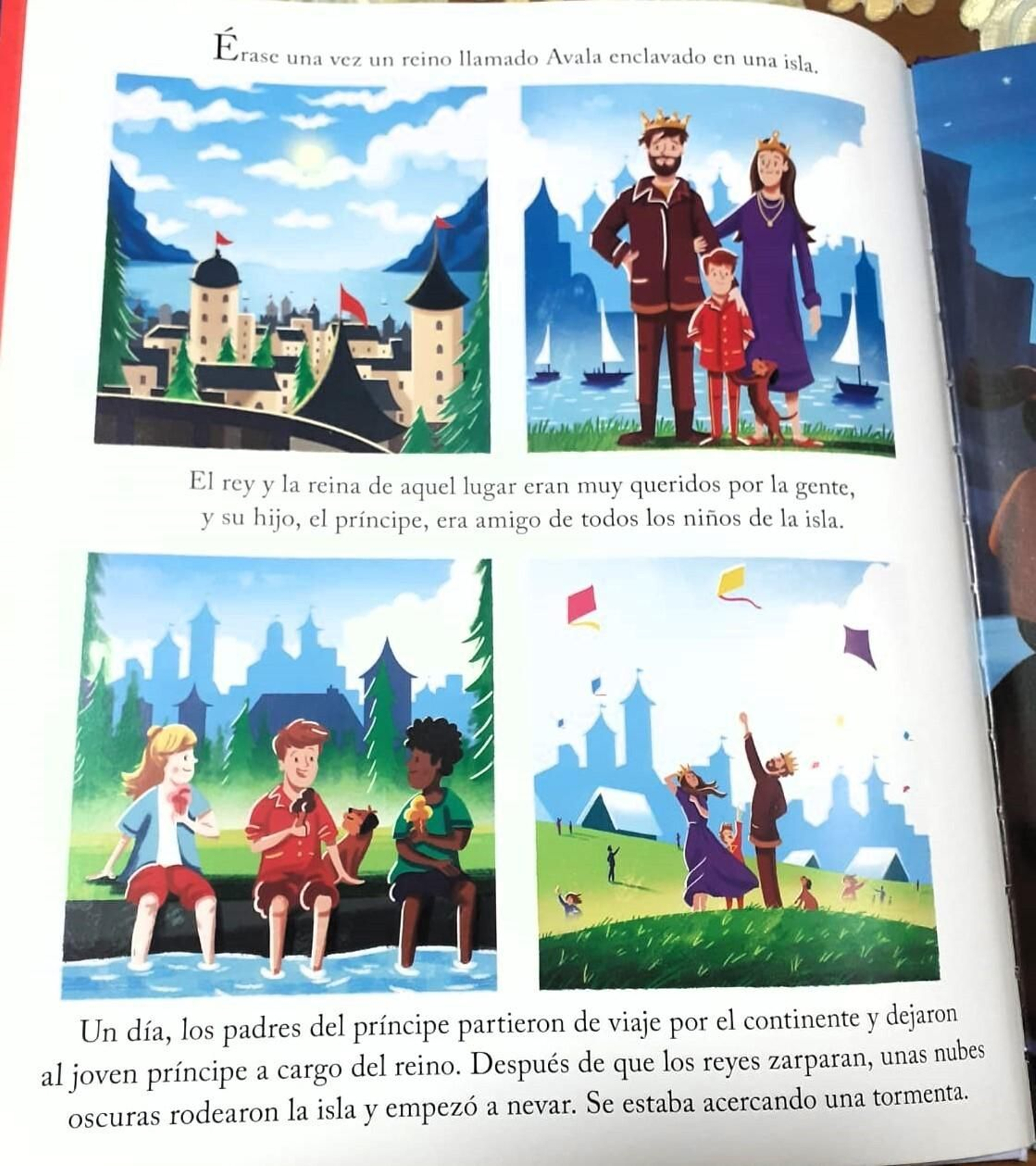 Ilustraciones de 'El Príncipe rojo'.