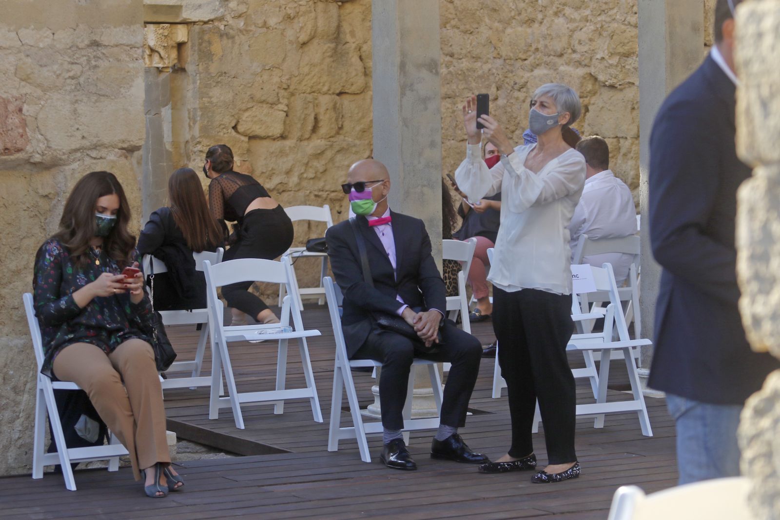 El desfile de Juana Martín en Medina Azahara, en fotografías