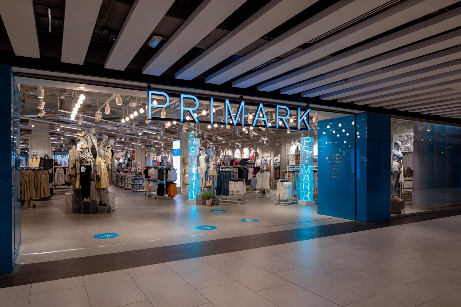 Exterior del establecimiento de Primark en Málaga capital. Exterior del establecimiento de Primark en Málaga capital.