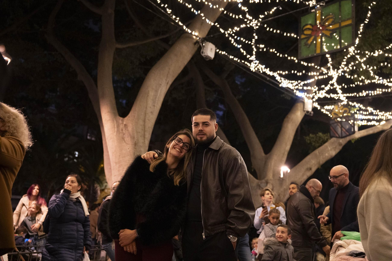 Las mejores imágenes del encendido navideño en Almería