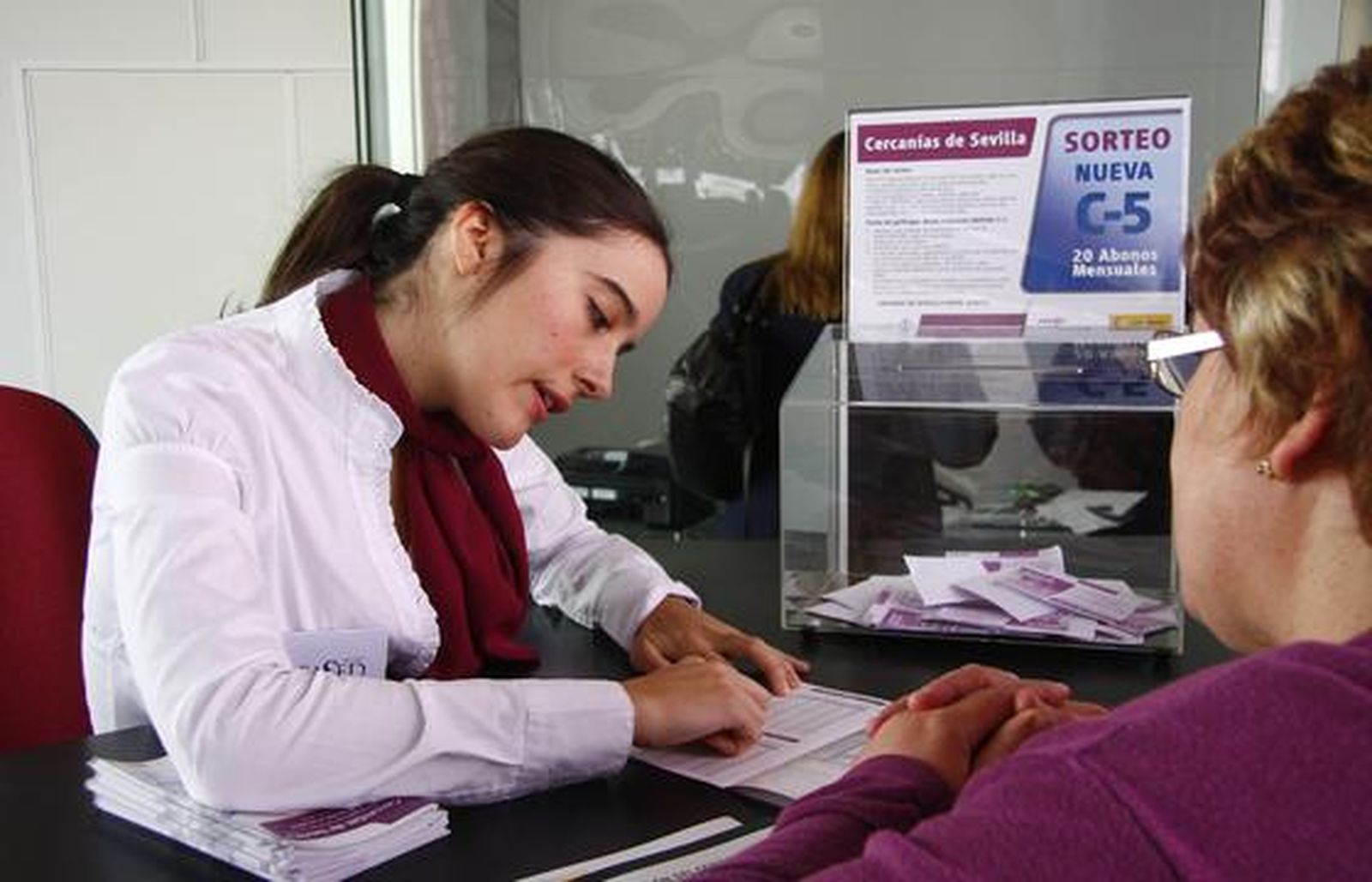 Punto de información.

Foto: B.Vargas