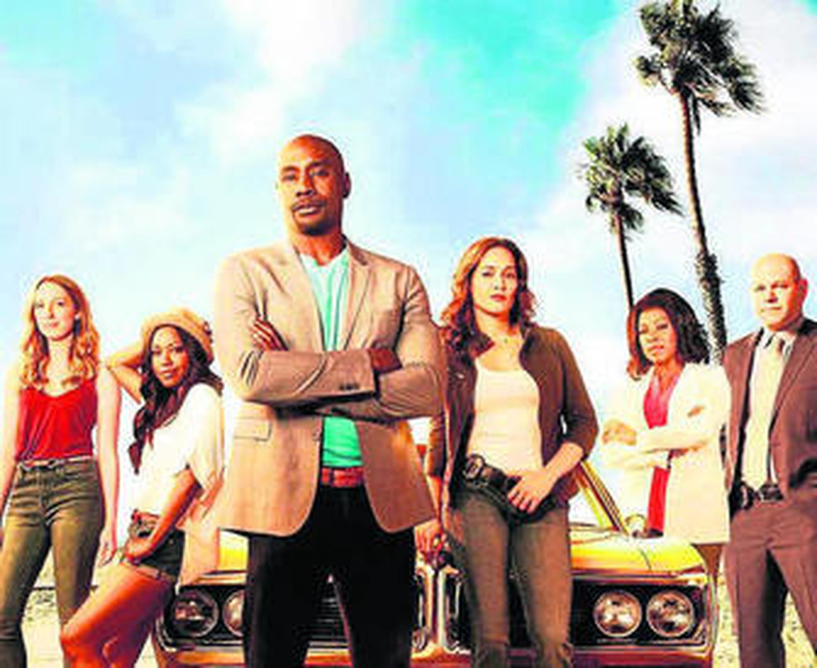 Los protagonistas de esta serie de detectives forenses.