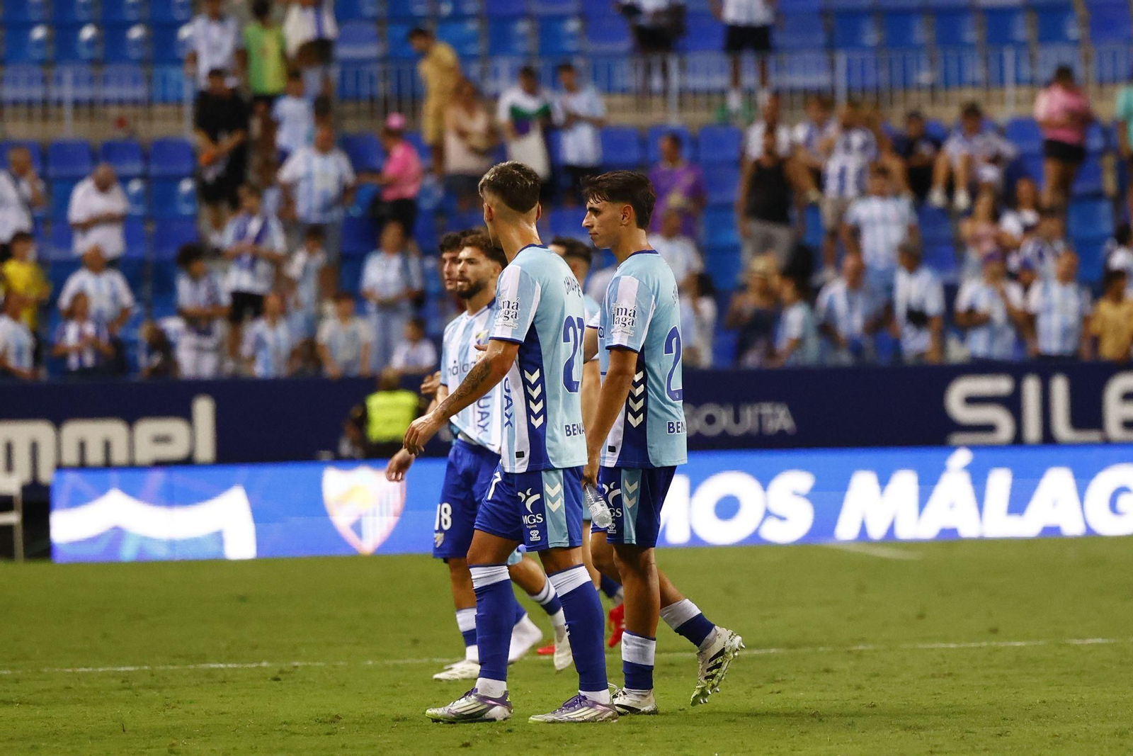 Imagen tras el Málaga CF - SD Eibar