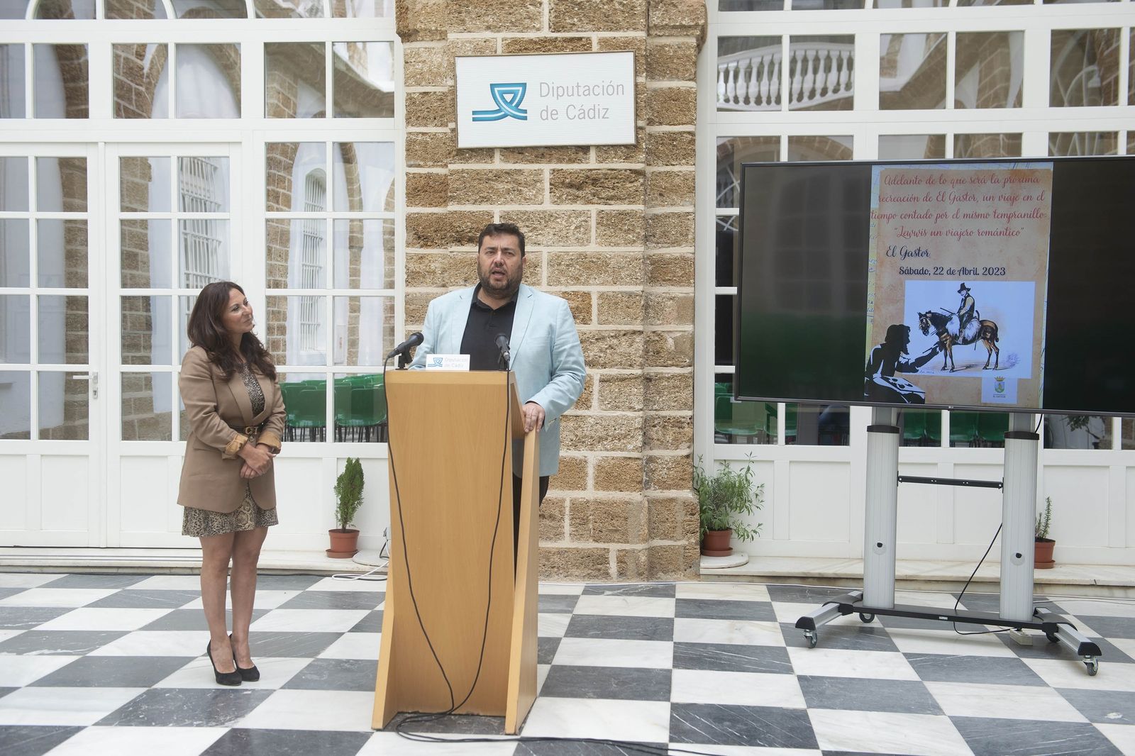 Presentación de las actividades en la Diputación de Cádiz.