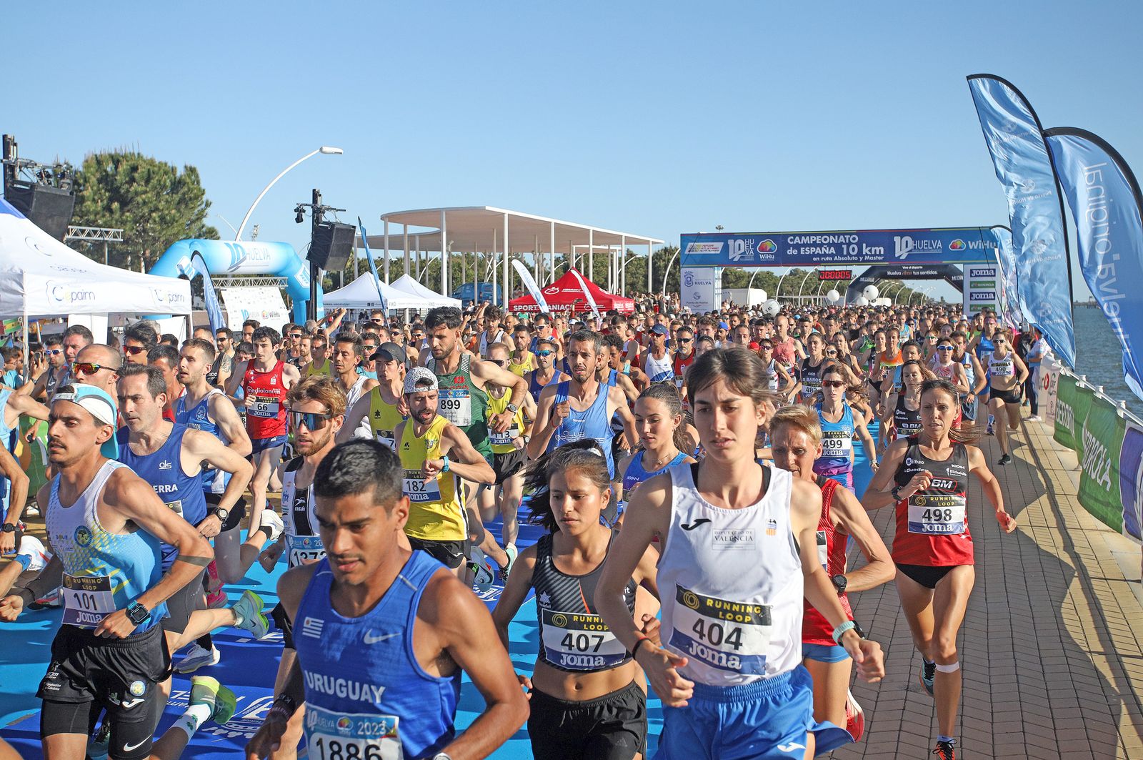 Imágenes de la 10K Puerta del Descubrimiento en Huelva